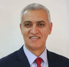 مقابلة الدكتور حسين العموش على التلفزيون الأردني  أثناء متابعته للإنتخابات