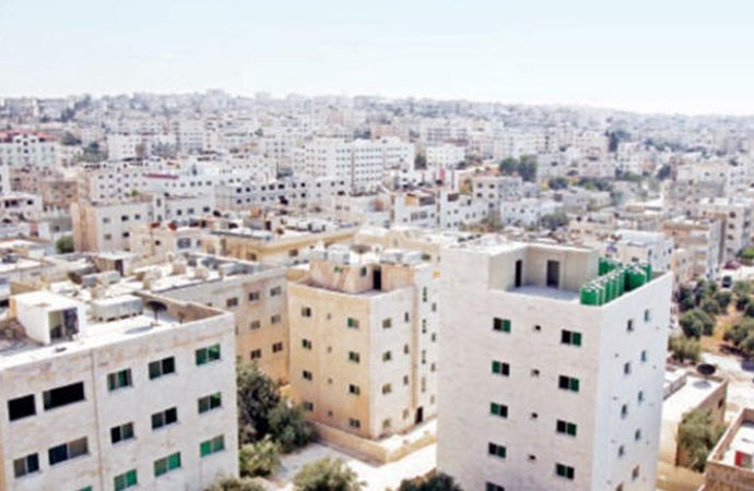 %3.9 نسبة ارتفاع مساحة الأبنية المرخصة في الأردن