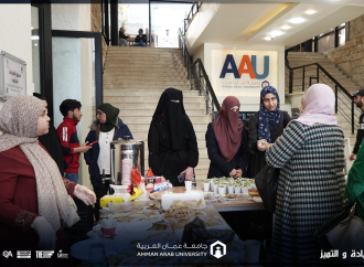 بازار “إيد على إيد” في جامعة عمان العربية