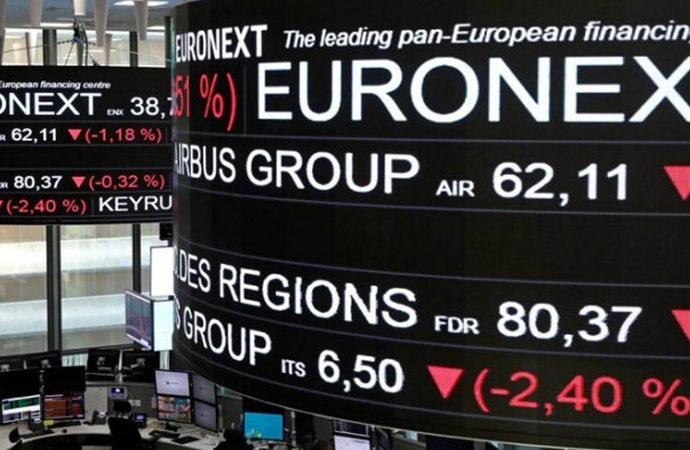 الأسهم الأوروبية تسجل أفضل أداء يومي في شهرين
