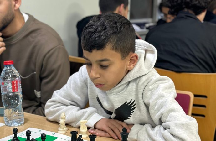 المركز الثاني للطالب عمرو أبو سمره في بطولة مديرية التربية والتعليم  للشطرنج /المرحلة الأساسية الدنيا