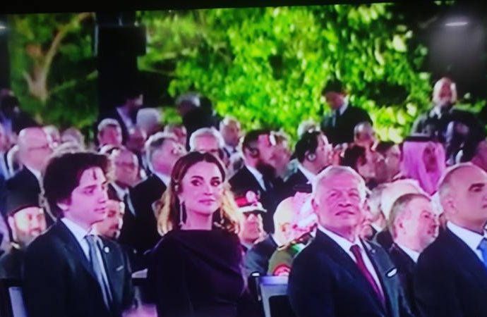 الملك يرعى حفل عيد الاستقلال الـ 78 في قصر الحسينية