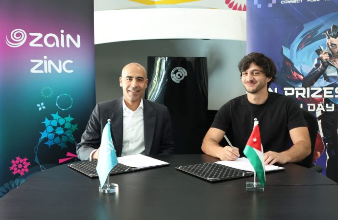 لتعزيز ورفد قطاع الرياضات الإلكترونية الأردني منصّة زين للإبداع تقدّم دعمها لشركة “GamerG” الناشئة